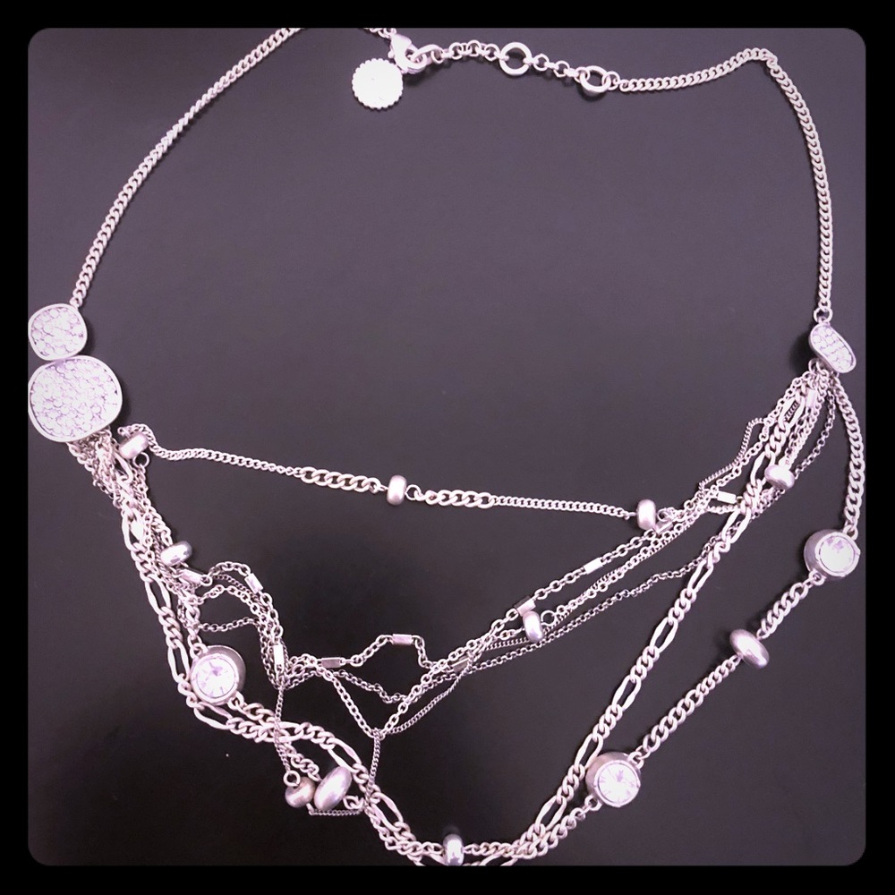 Silver Jessica Simpson Necklace